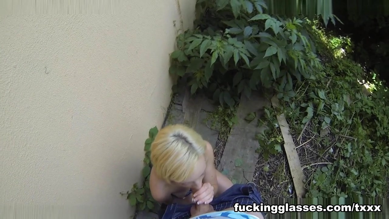Anonymous & Iren in Casual Cock Riding Outdoors - FuckingGlasses
