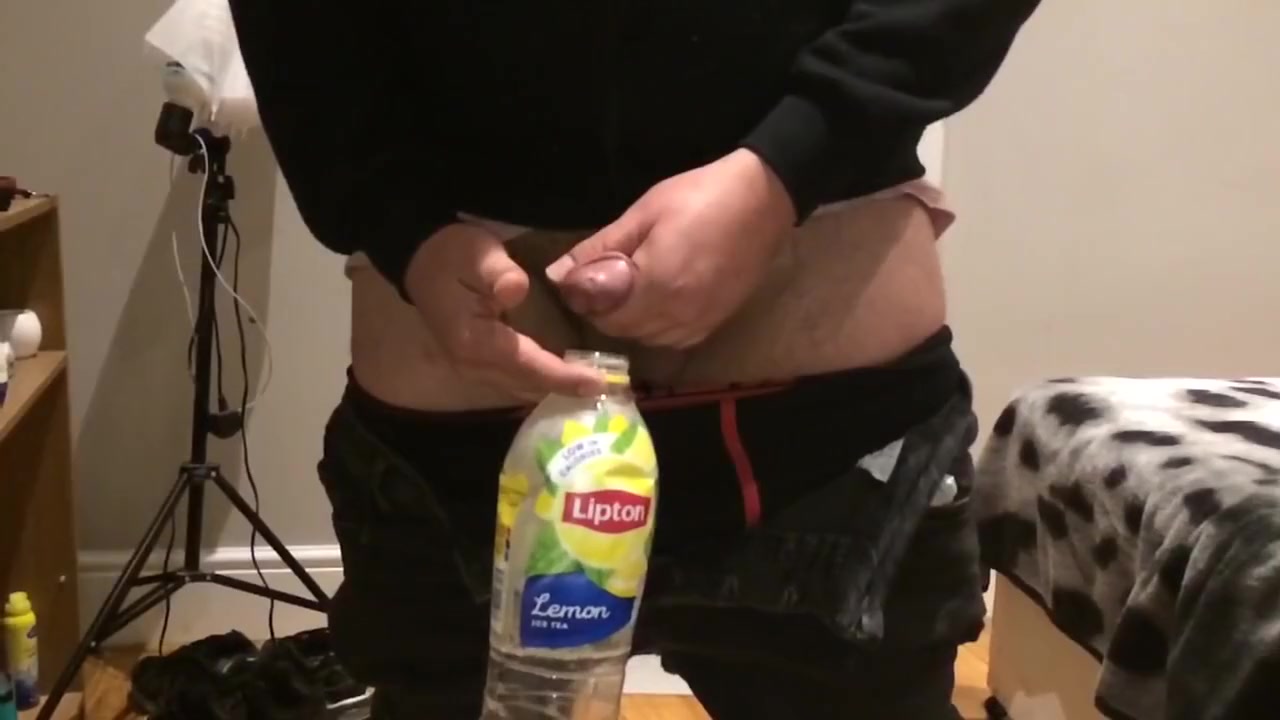 Piss Bottle Dick Play