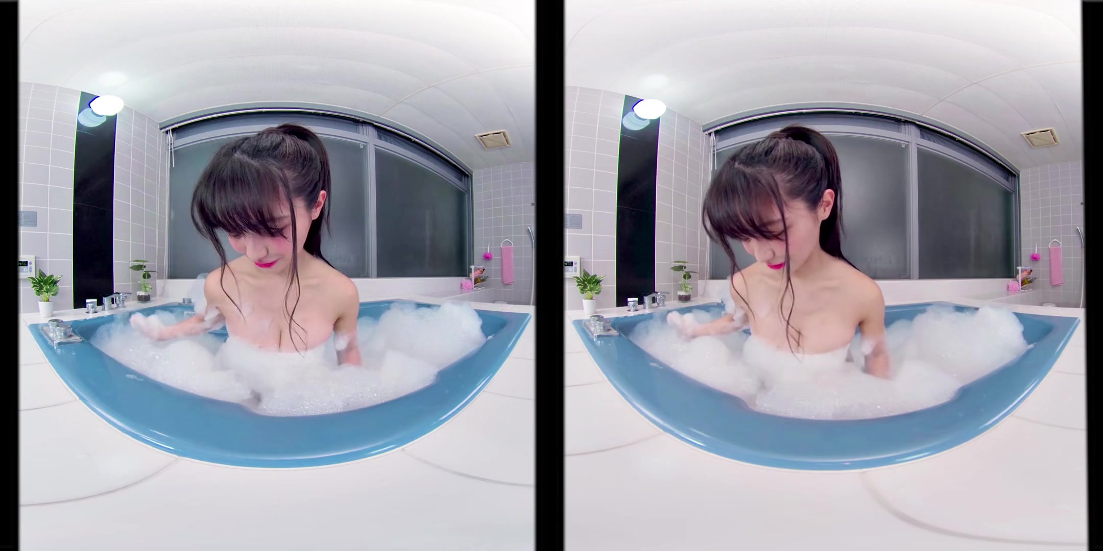 Saya Bubble Bath Selfie & Massage; Big Tits Japanese Girl Solo