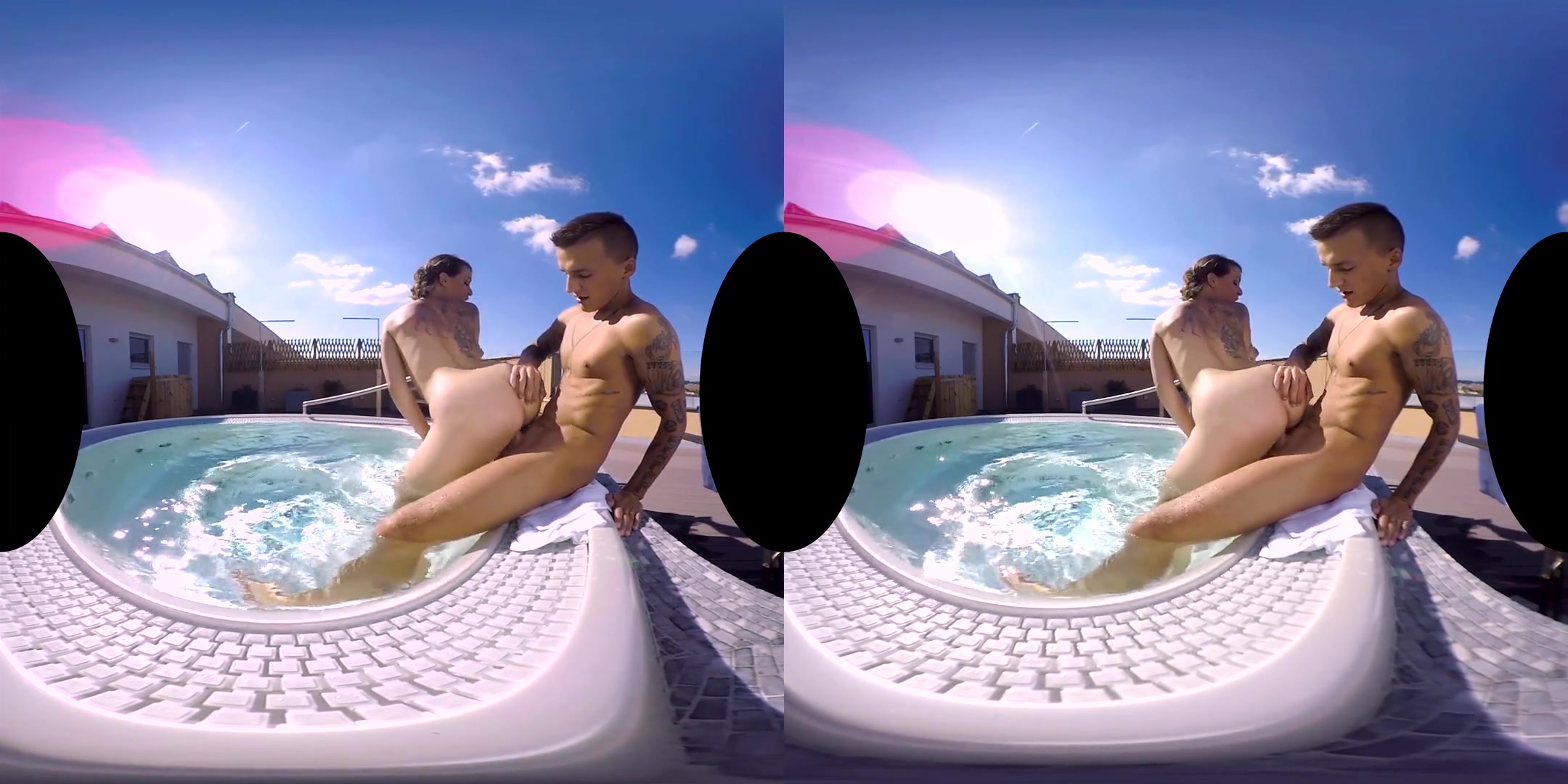 Caroline Ardolino in Jacuzzi Fun - - RealityLovers