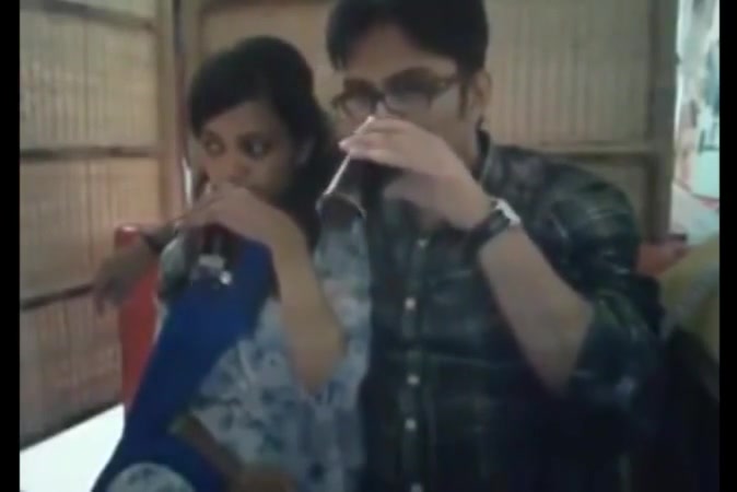 Bangladeshi bf gf in restaurant 2