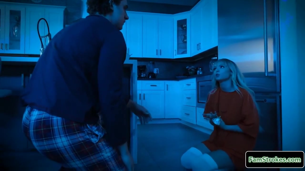 Tiny Blonde Stepsis Deepthroats And Rides Stepbros