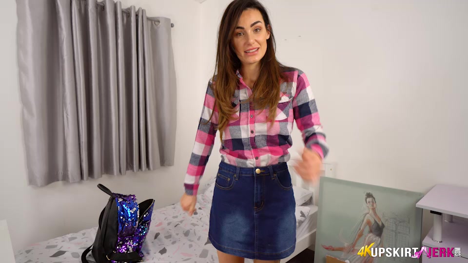 New Girl On Campus - UpskirtJerk