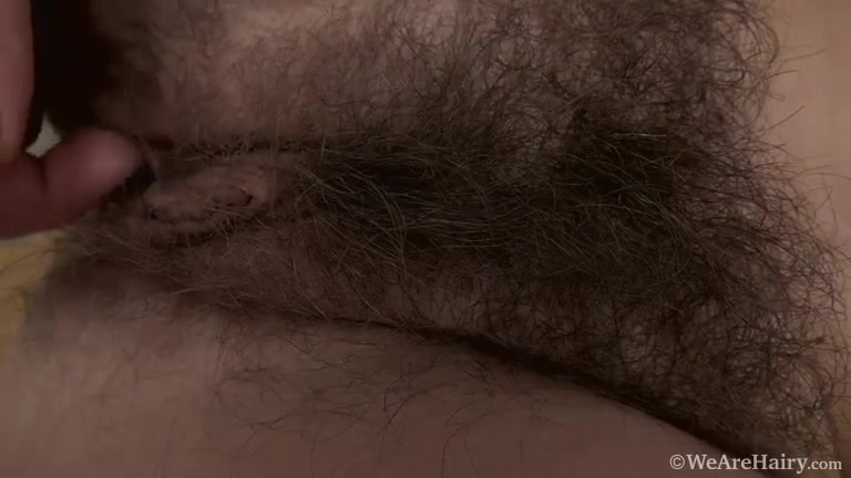 Rebecca Louise strips naked for us on her bed - Compilation - WeAreHairy