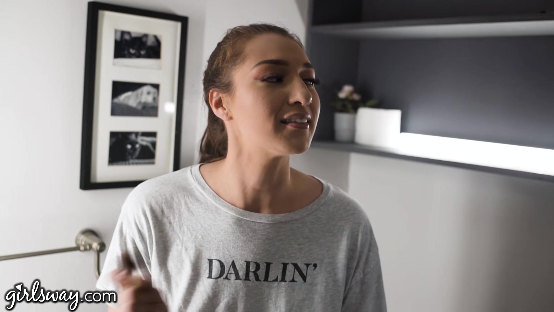 GIRLSWAY Bella Rolland Discovered Bestie Kenna James' Dirty Secret