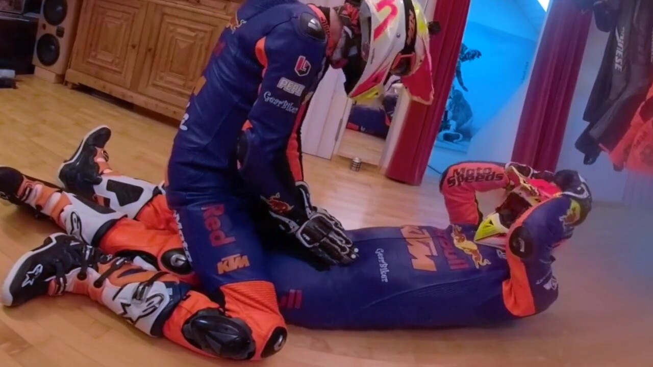 Ktm leather biker gear cuming