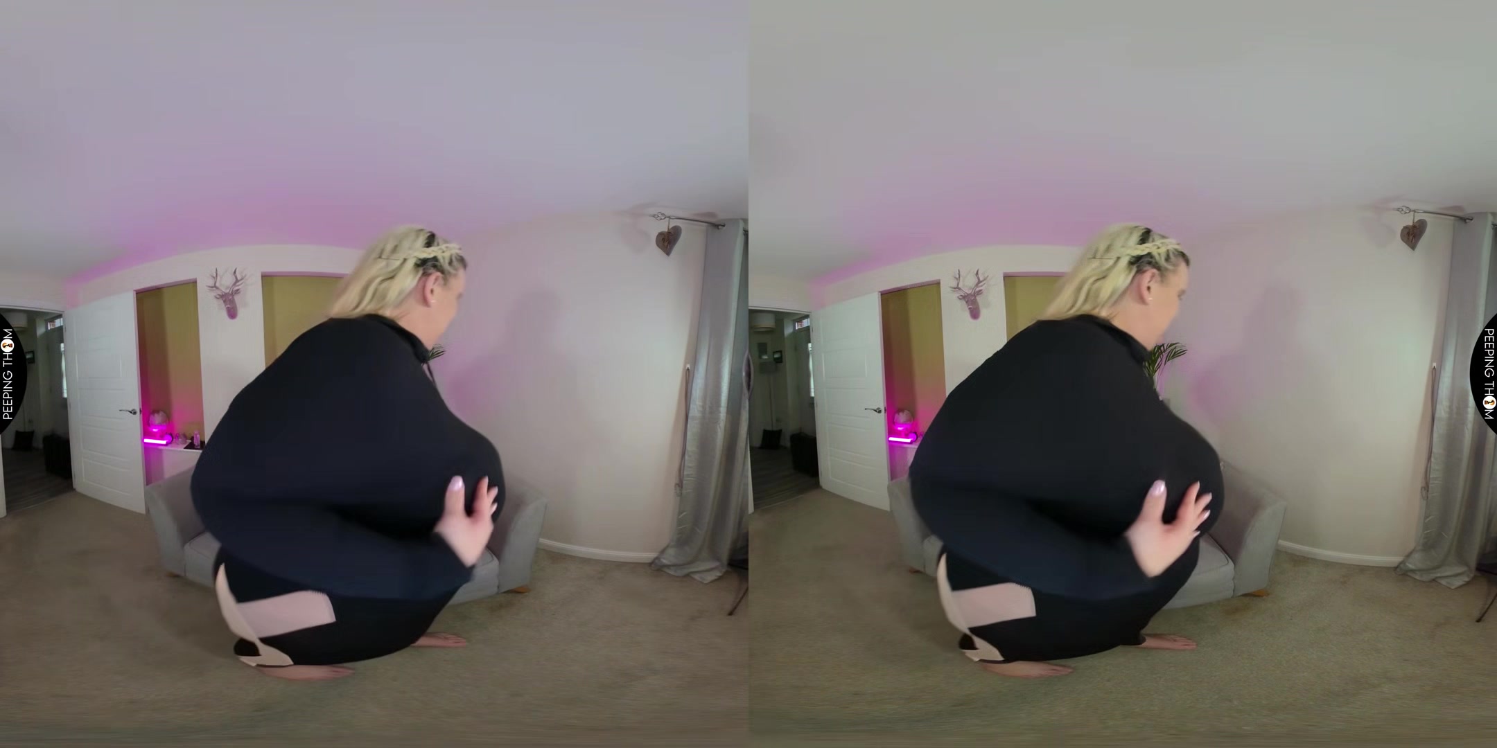 Horny Workout - Peeping Thom - Vr Porn Video