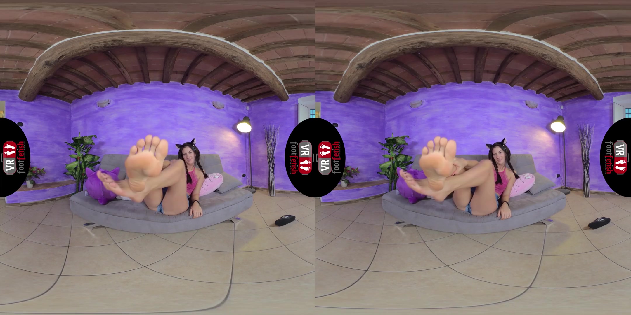 Breathtakingly Gorgeous Lilian as a Super Sexy Girl - POV Amateur Sex and Foot Fetish VR