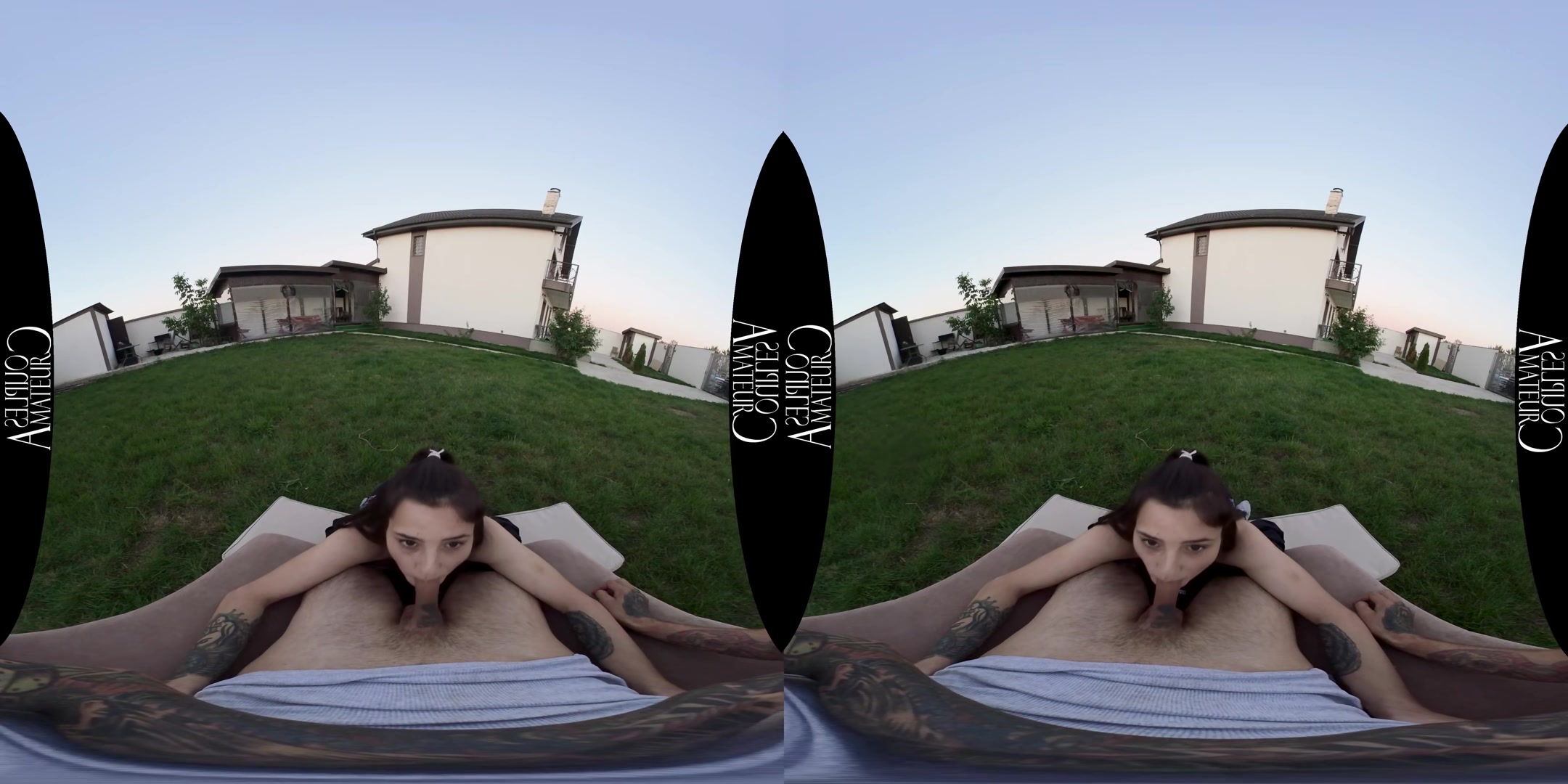 Sun Setting Quick-Fucking Outdoors - AmateurCouplesVR