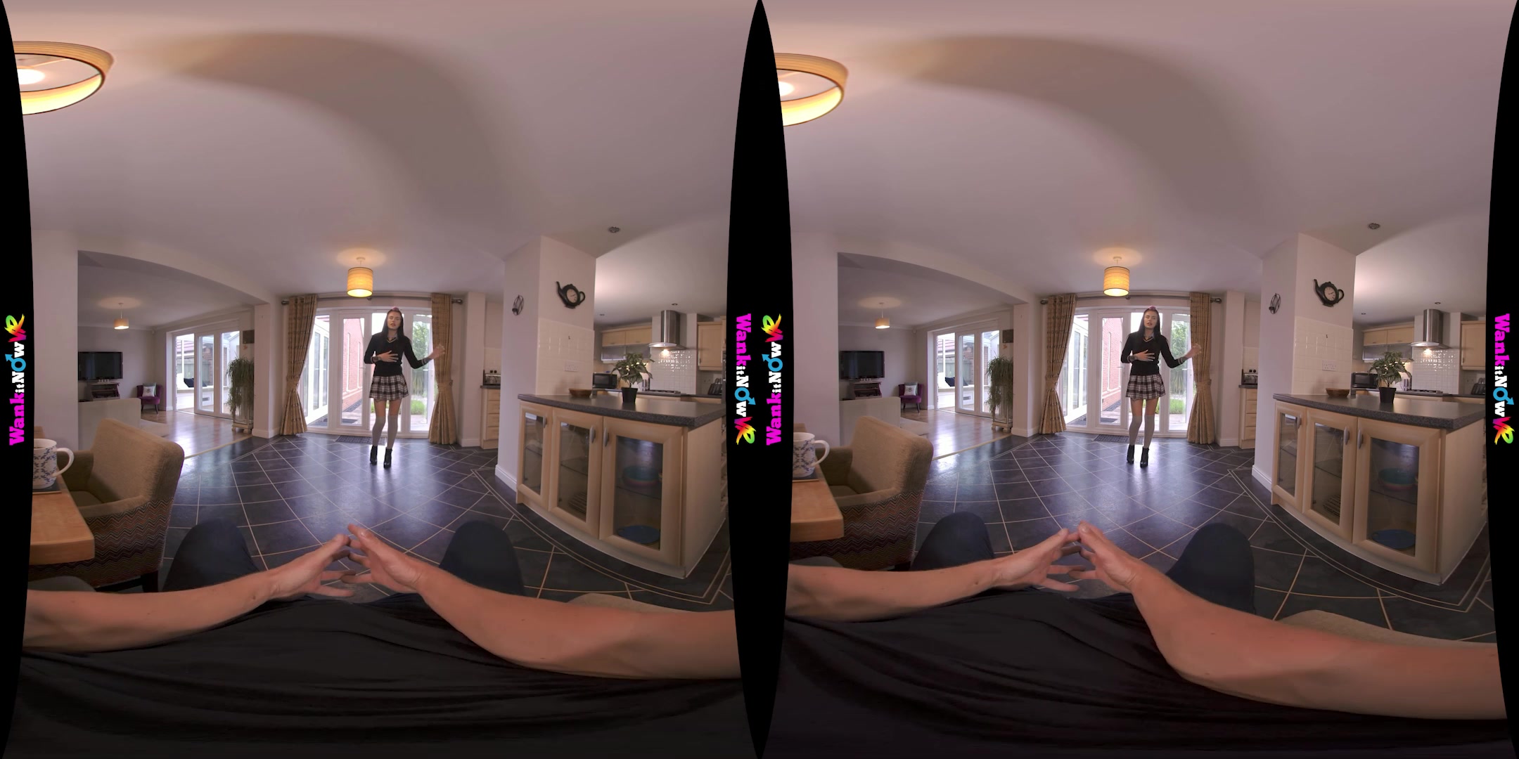 Nympho Neighbour featuring Shay London - WankitNowVR