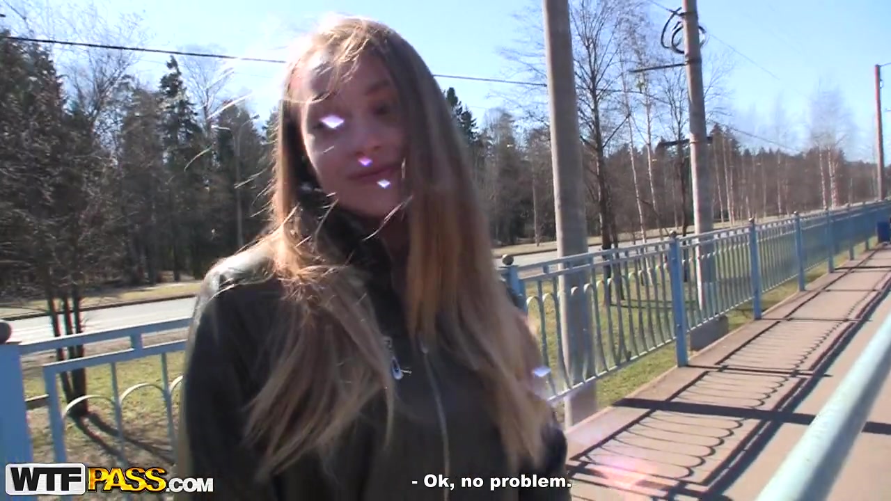 Sexy pick up beauty Hanna from the educate scene 1