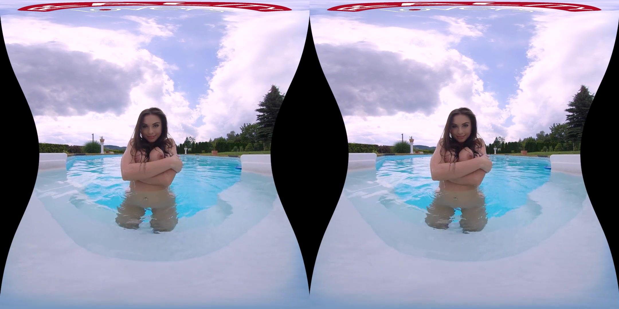 The VR Playboy Girl - In Colour; Beautiful Pornstar High Class Solo Striptease