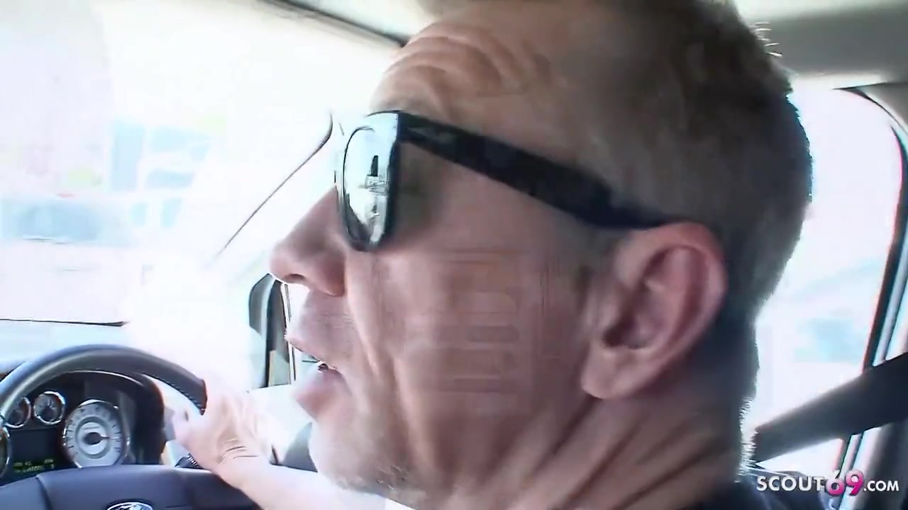 Tiny Hitchhiker teen 18+ Pickup And Seduce To Fuck By Old Guy 1