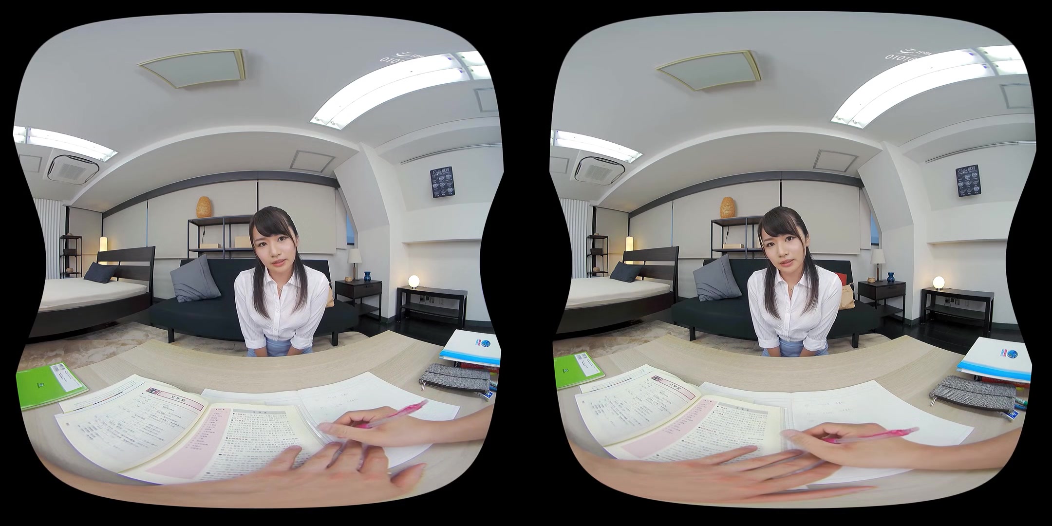Try it With your Tutor! Personal Sex Lessons with your Busty Teacher; Beautiful Japanese Teacher Fucks her Student POV VR