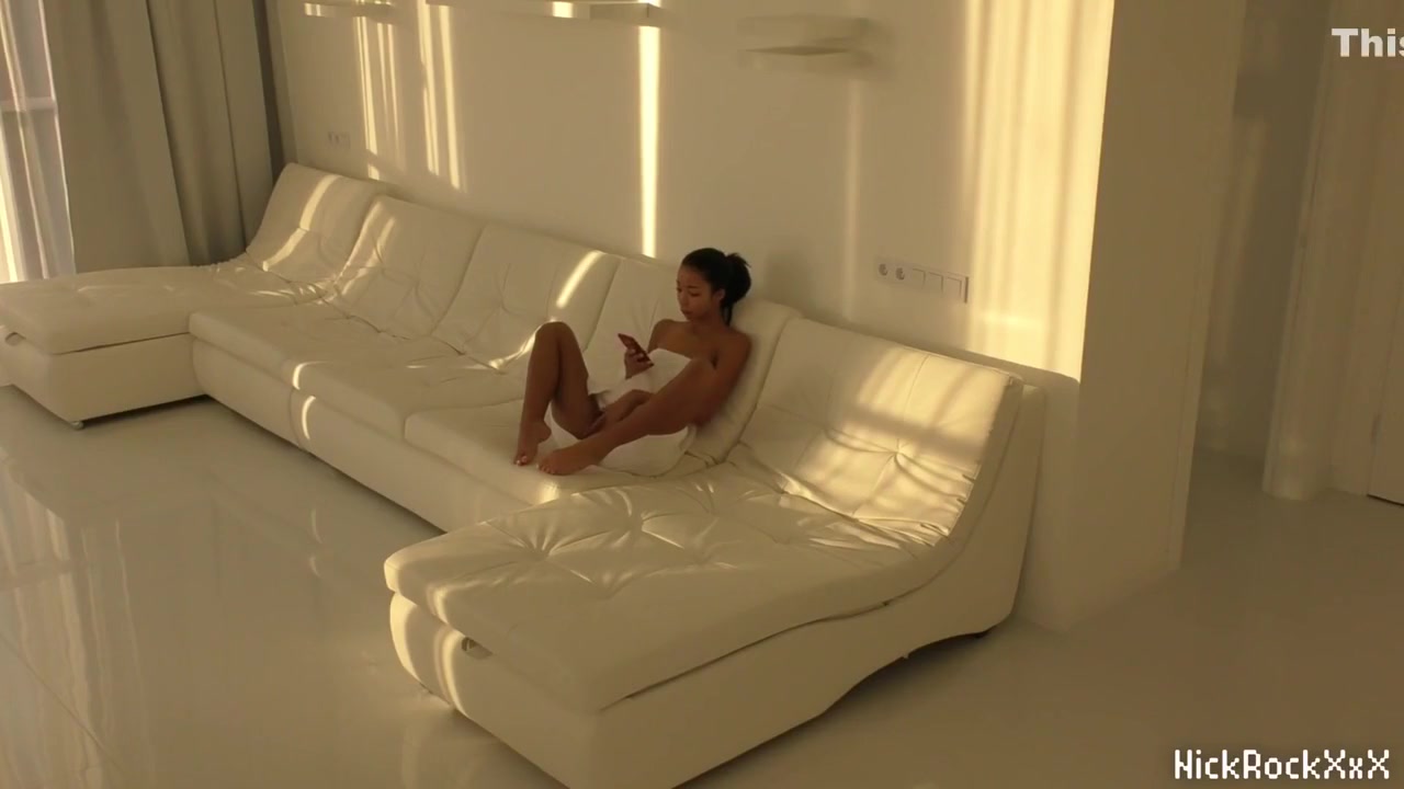 Black Asian teen 18+ Jumping On Red Cock I