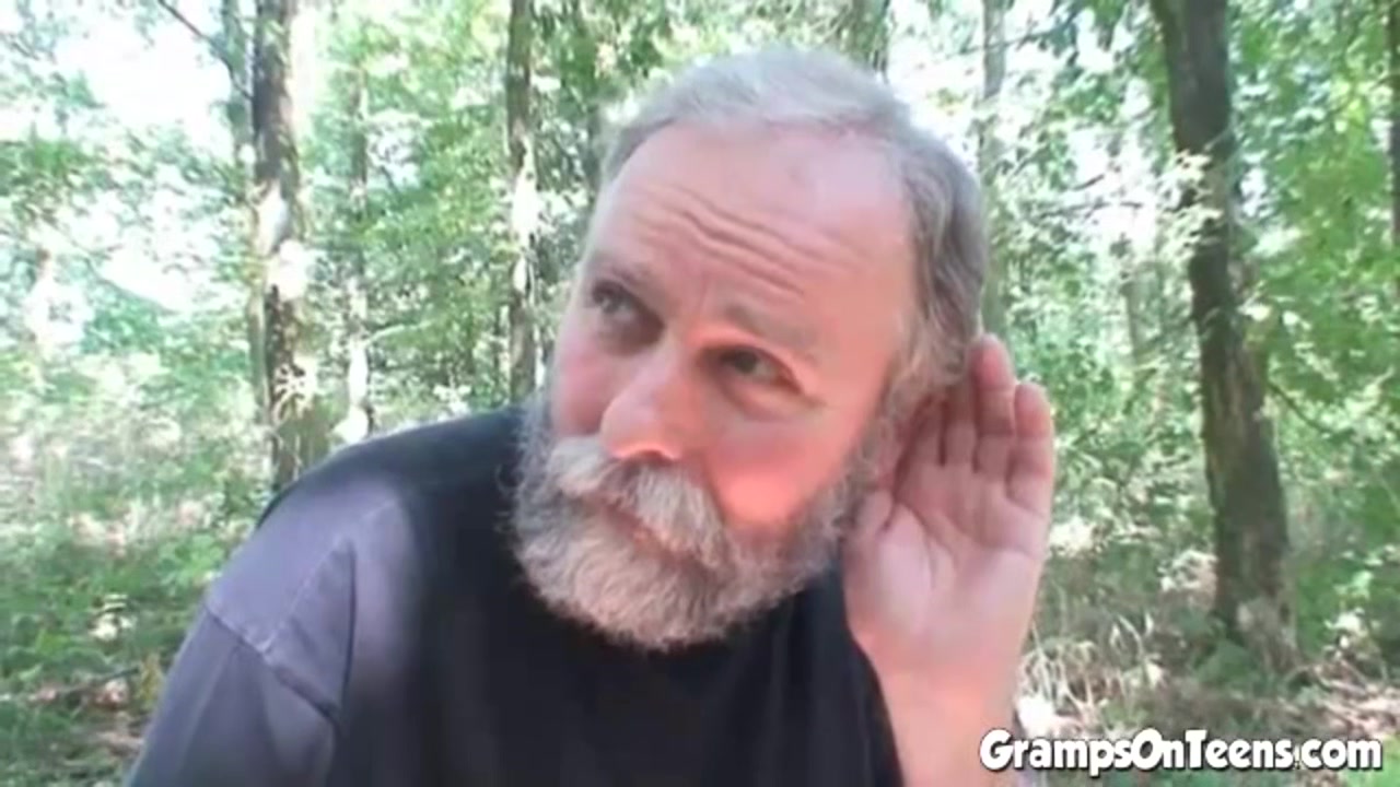 teen 18+ hottie fucked by grandpa