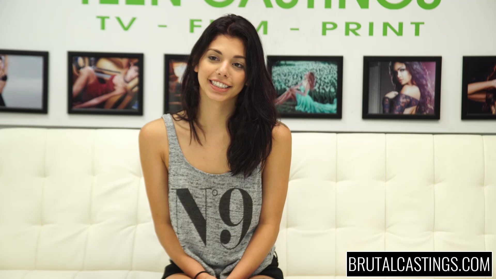 Gina Valentina Castings Slap, Fuck, Cum