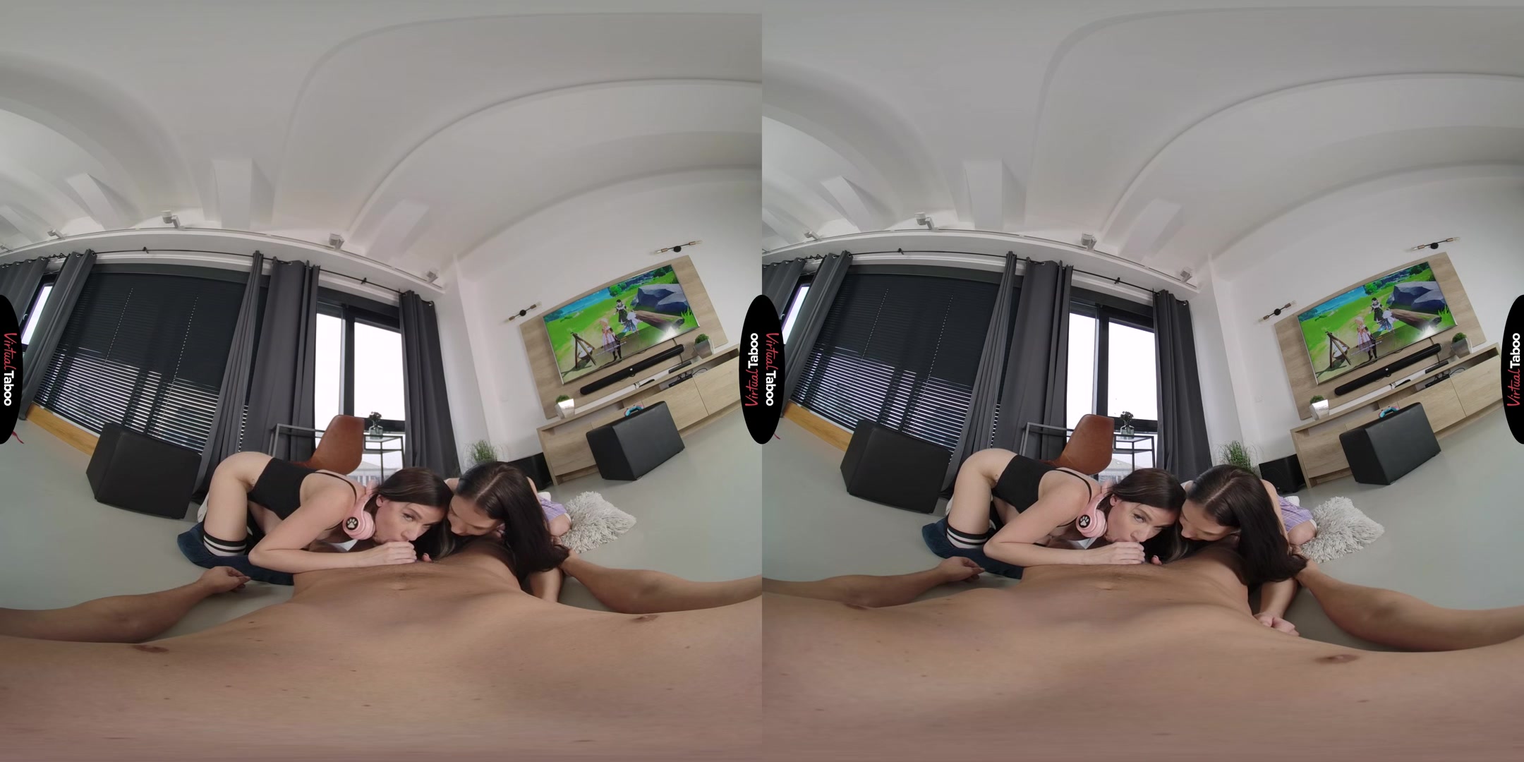 Matty, Melany Mendes VR Porn: So Wrong, But So Nice - VirtualTaboo