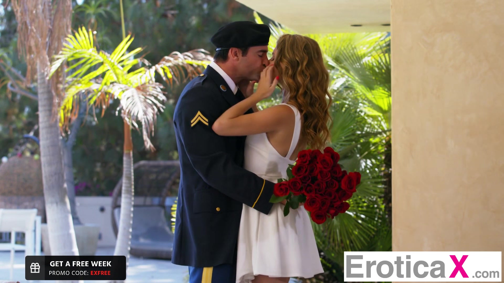 Beauty Anya Olsen Passionatly Makes Love To Soldier
