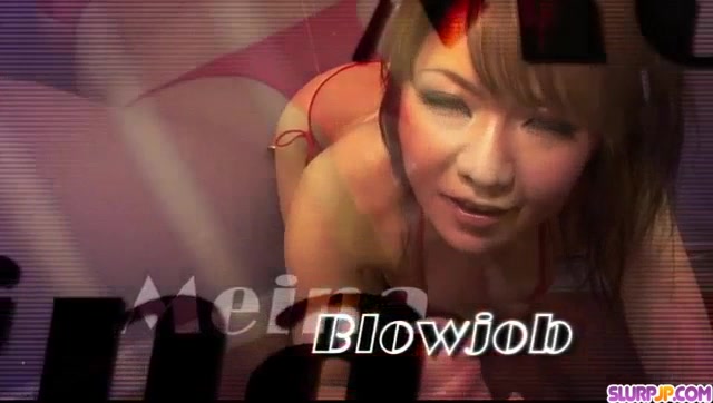 Rough scenes of Japan threesome for Meina - More at Slurpjp.com