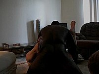 Amateur BBW gets a hard BBC