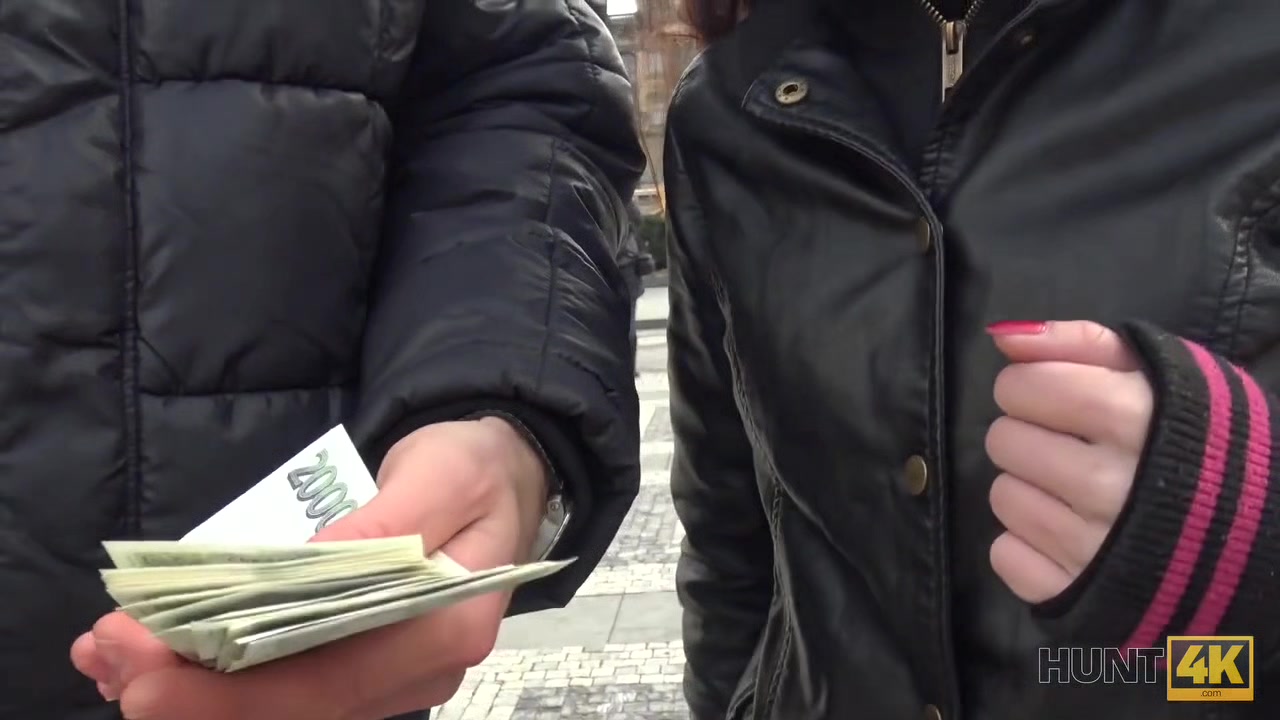 HUNT4K. Hunter meets a nice girl in Prague and fucks her for cash