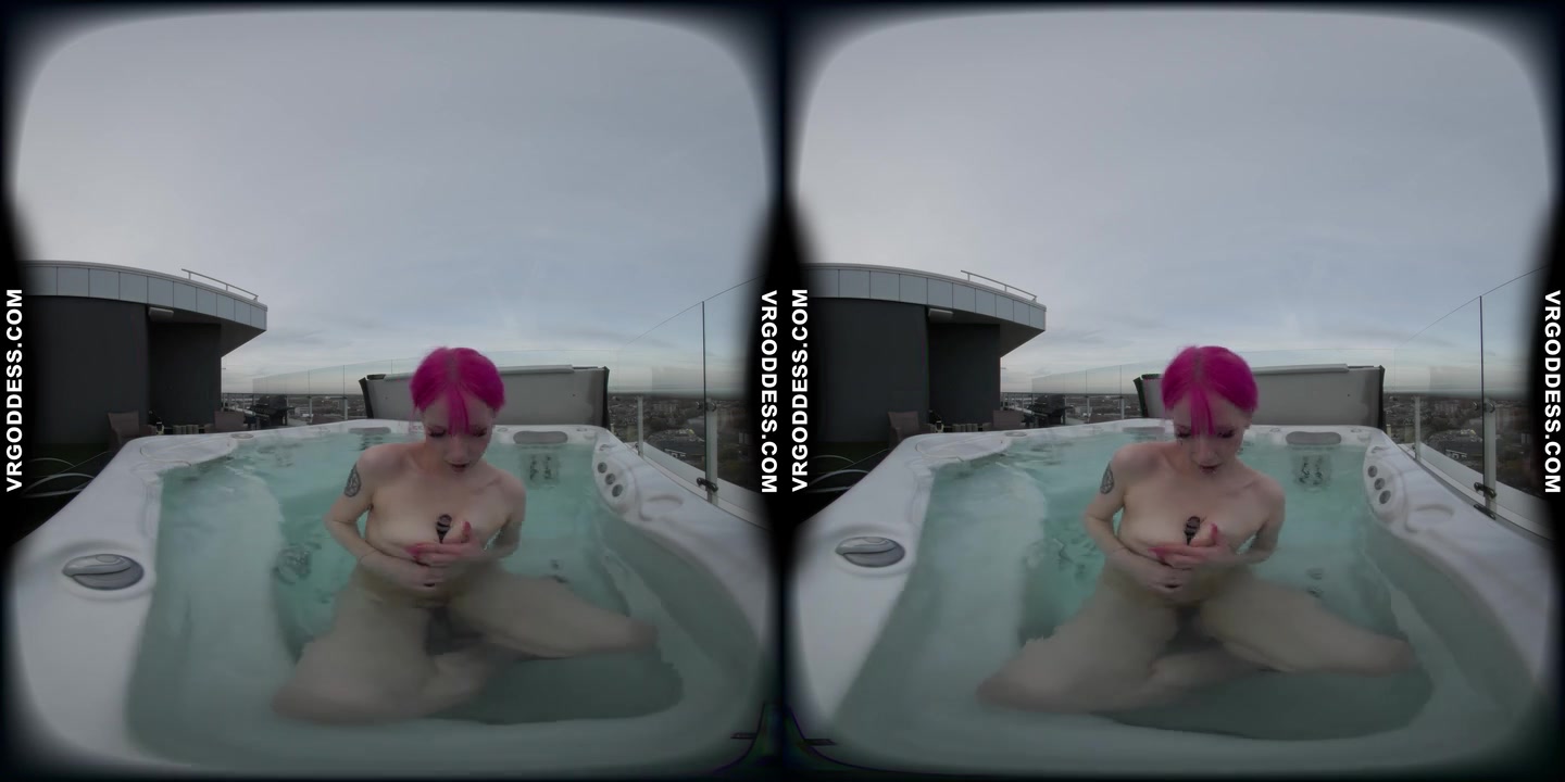 Behind The Scenes Naked And Masturbating With Lily Anglic In The Jacuzzi And Showering Afterwards