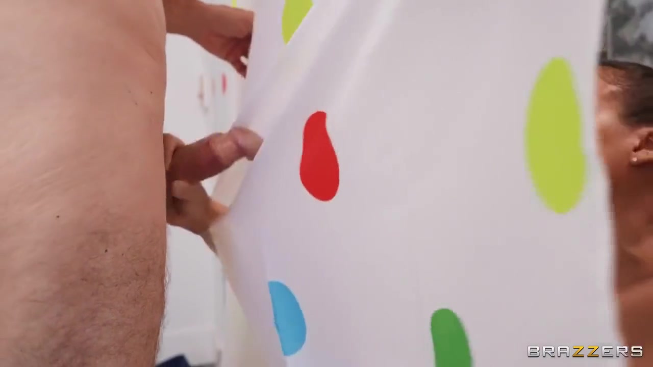 Gloryhole Shower Curtain & Hard Anal