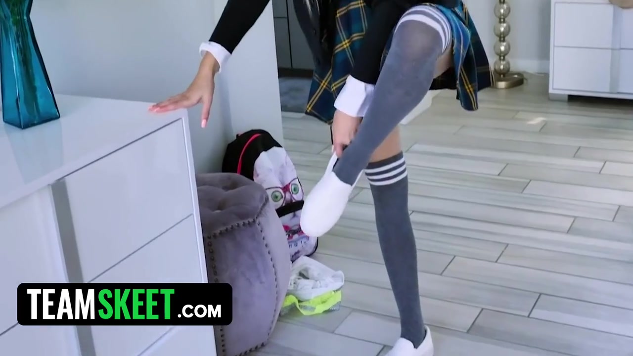 Breathtaking teen 18+ Shagged By Stepdad For Skipping Classes With Lily Larimar
