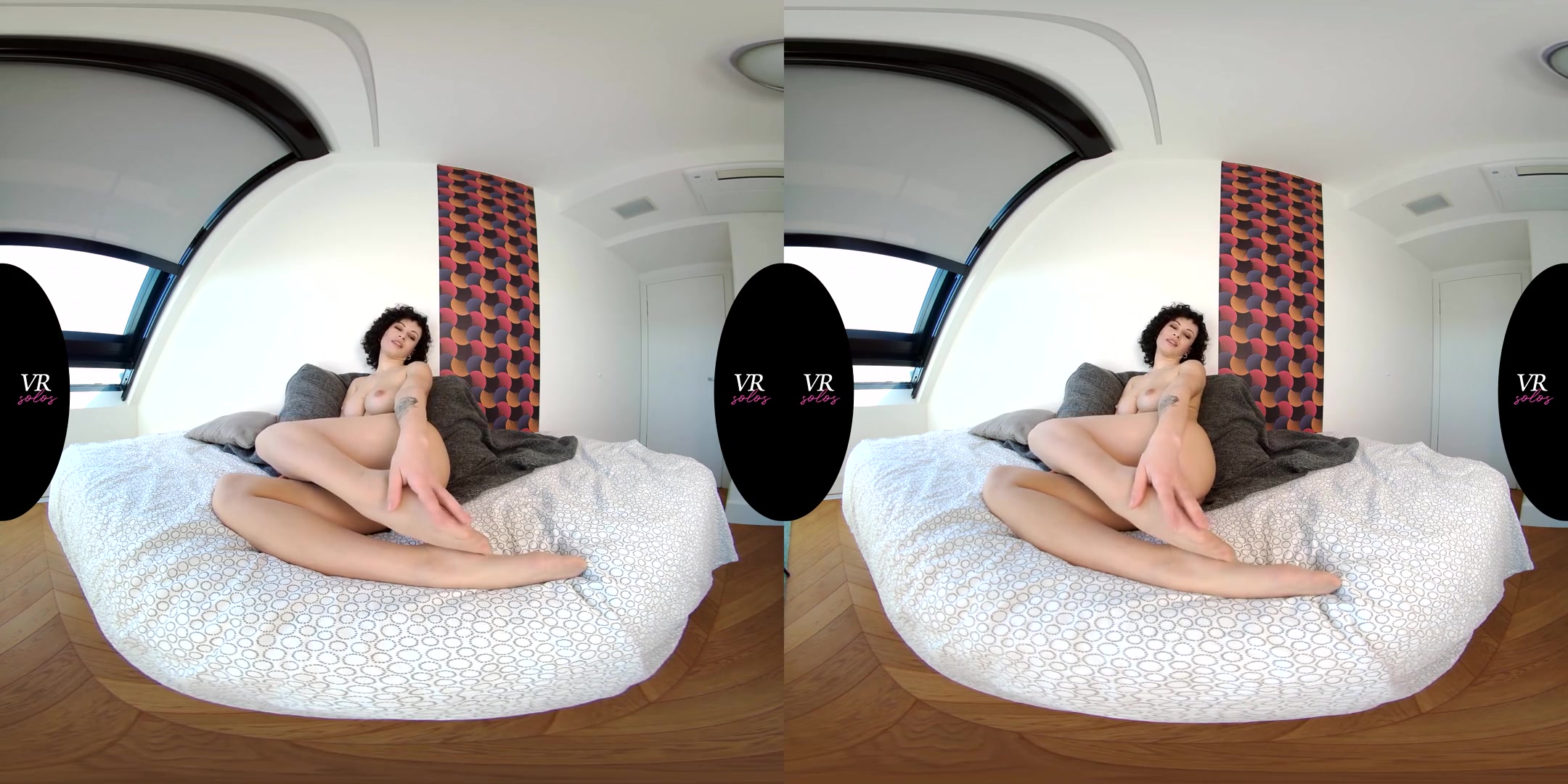 Self-Love in Pantyhose - Solo Model Fingering Toying