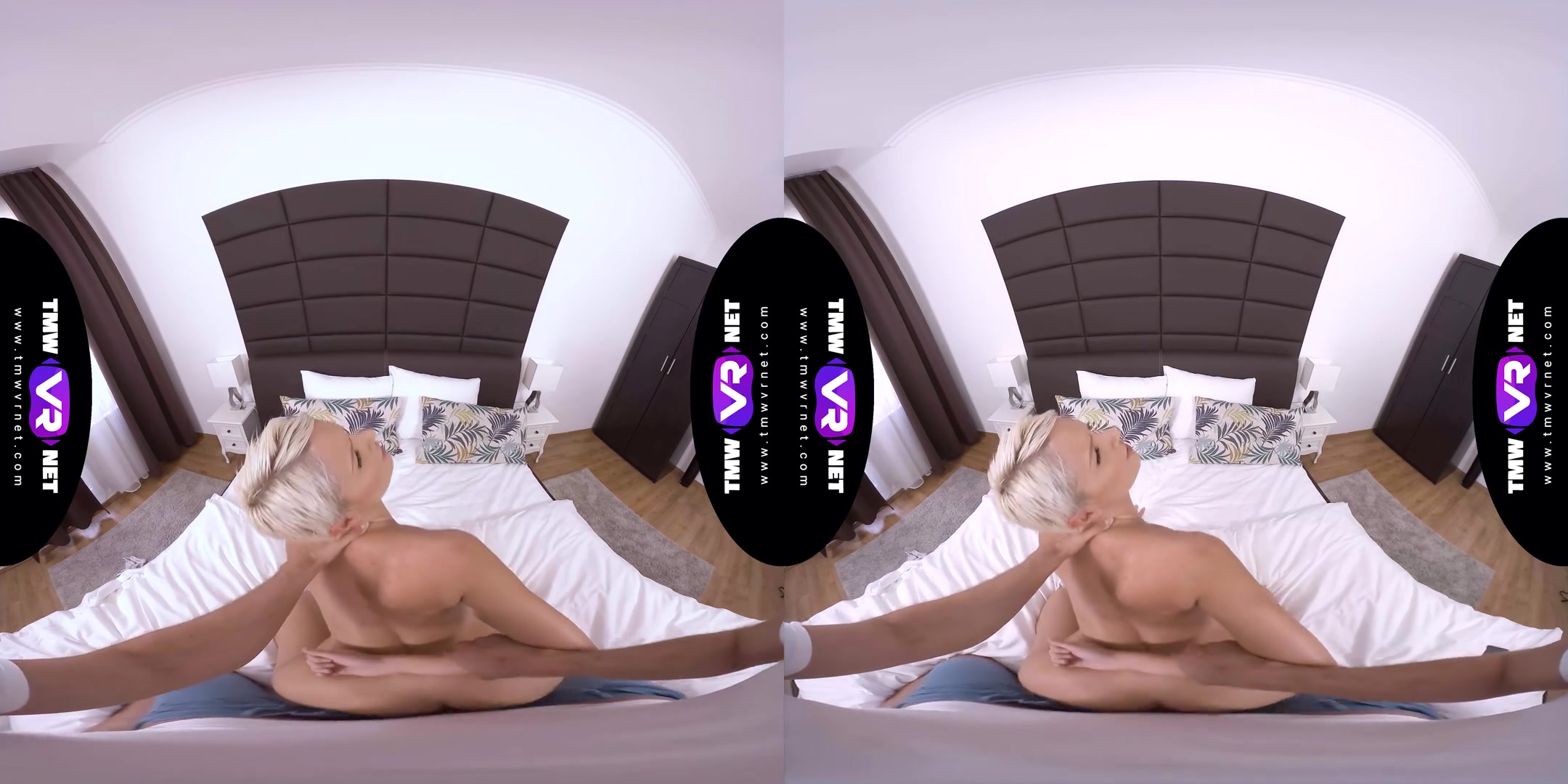 When Work And Pleasure Team Up; Short Hair Blonde Girlfriend on Camera
