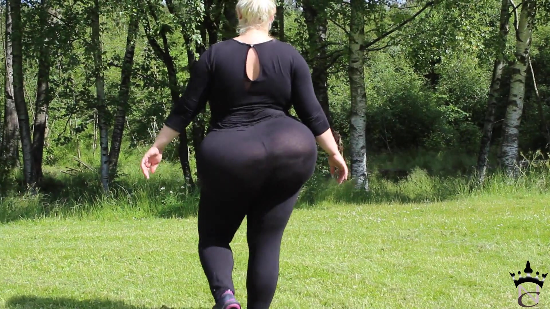 Walking Around In Tights - Sex Movies Featuring Natasha Crown
