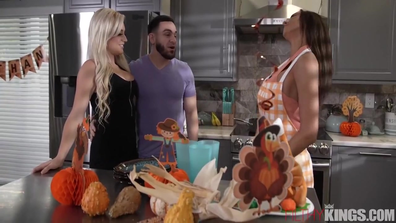 Gets Her Pussy Stuffed With By Bfs Cheating Huge Cock On Thanksgiving Full Scene 27 Min - Armani Black And Hot Milf