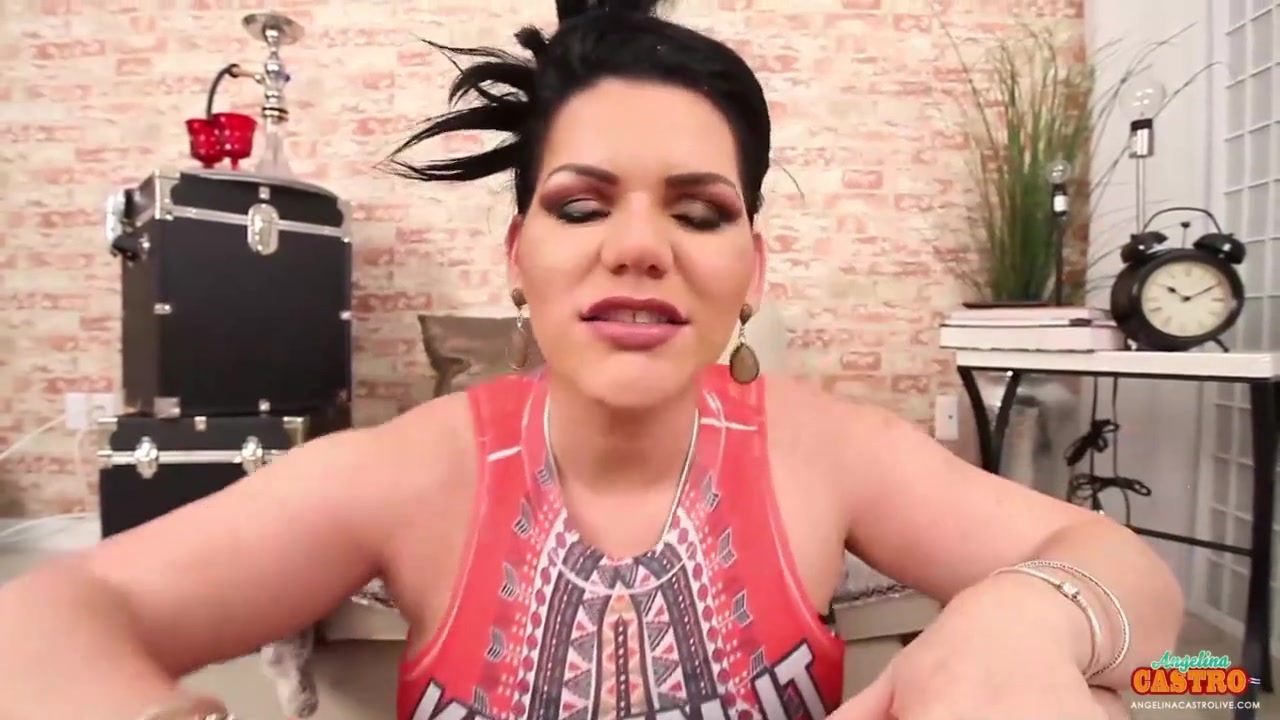 Latina Angelina Castro Sucks your Dick in this BJ Therapy