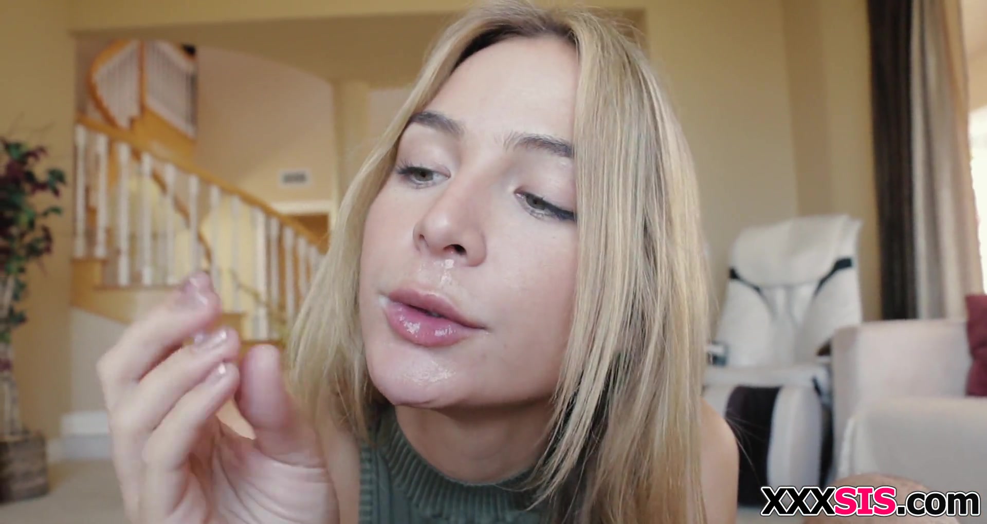 Blair Williams takes stepbro cock