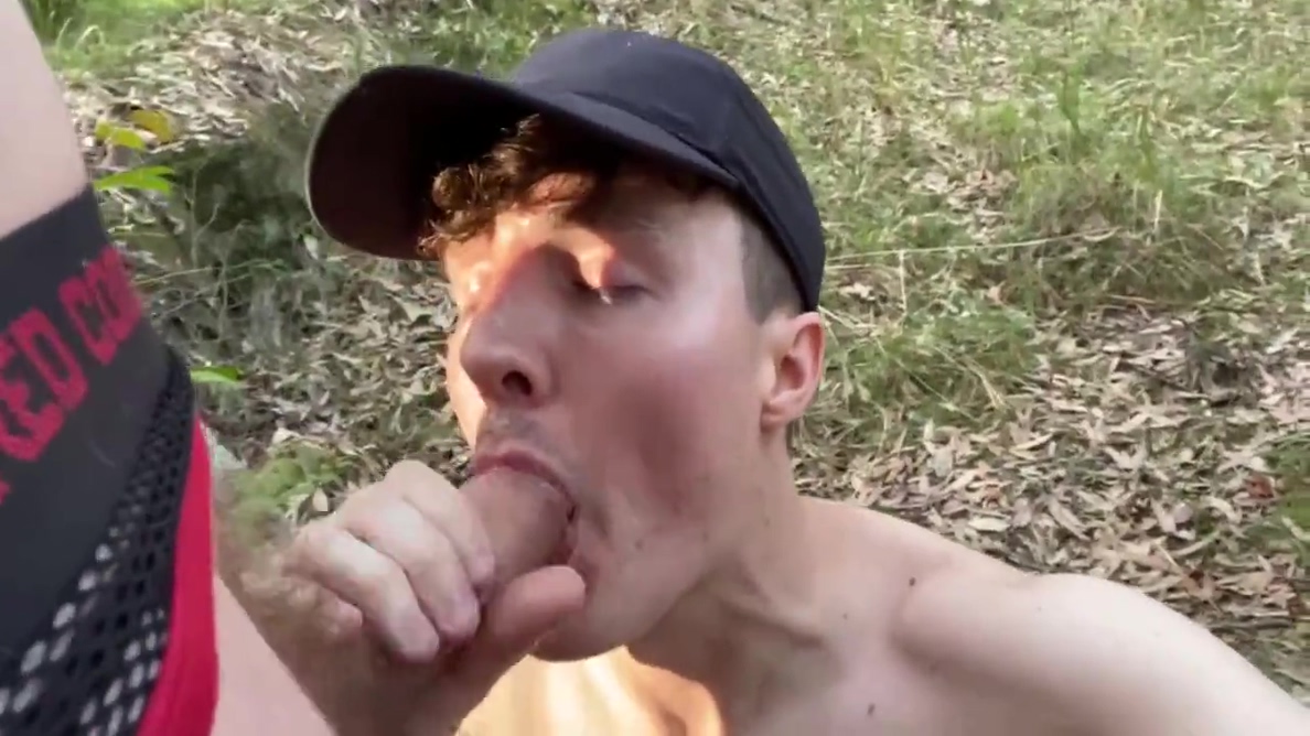 Blowjob In The Woods