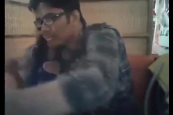 Bangladeshi bf gf in restaurant 4-full