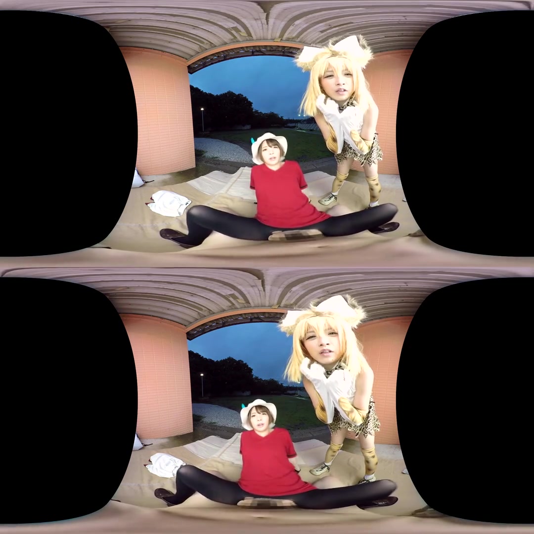 VR Ear Cosplayers Saber & Hat 2 - Cosplay FFM Threesome