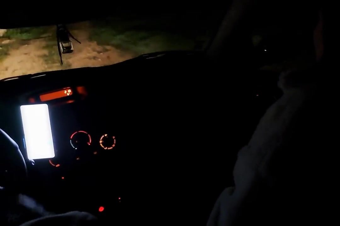 Girlfriend In Heels Fucks Stranger Outdoors In A Car