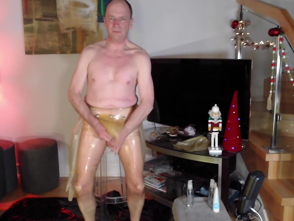 Putting On Full Enclosure Latex Suit - How To Series