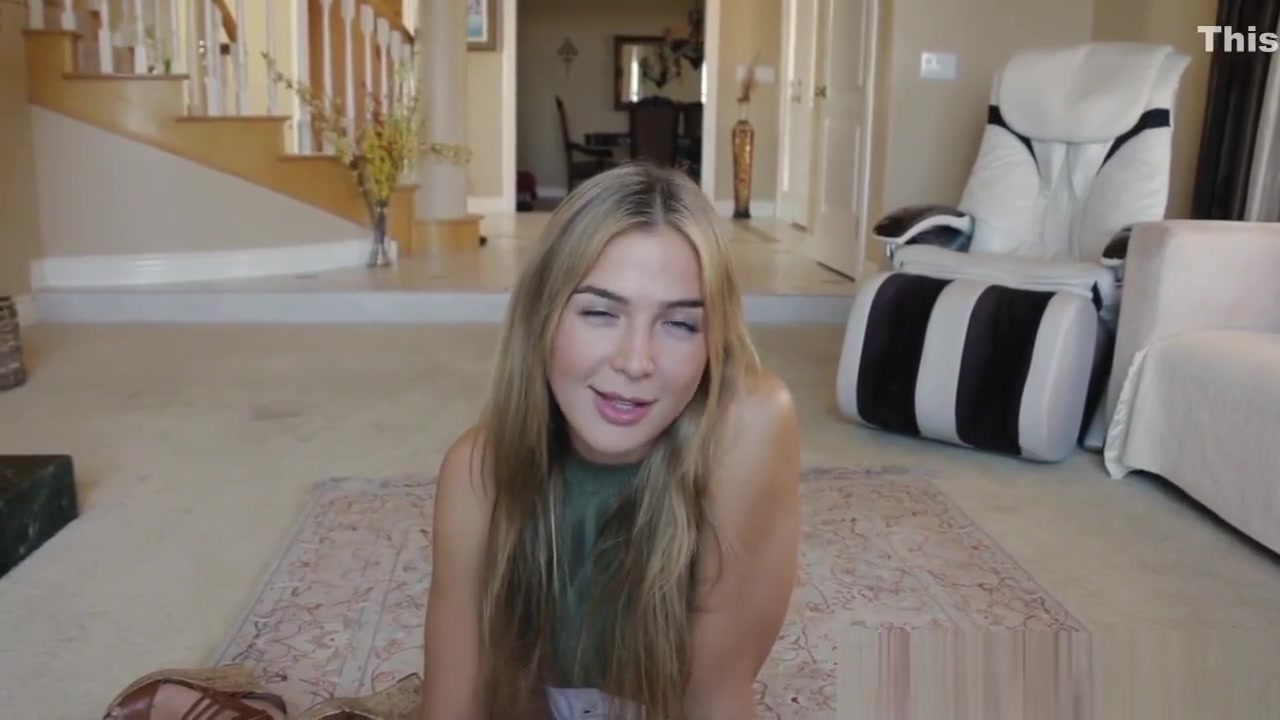 Stepsister spits out cum