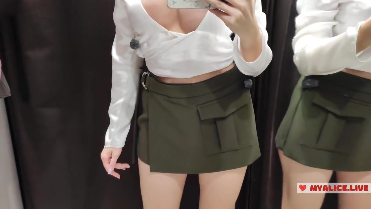 Try On Haul Transparent Clothes Completely See-through. At The Mall. See On Me In The