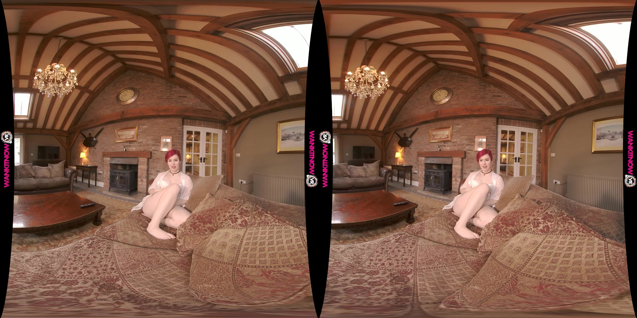 Foot Play featuring Olivia Kinks - WankitNowVR