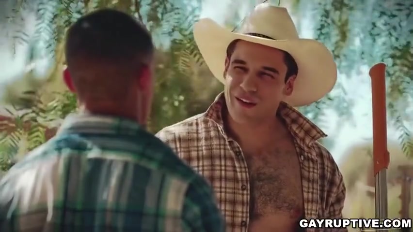 Andre W, Jimmy West And Andrew Miller In Latino Fucks Hairy Behind
