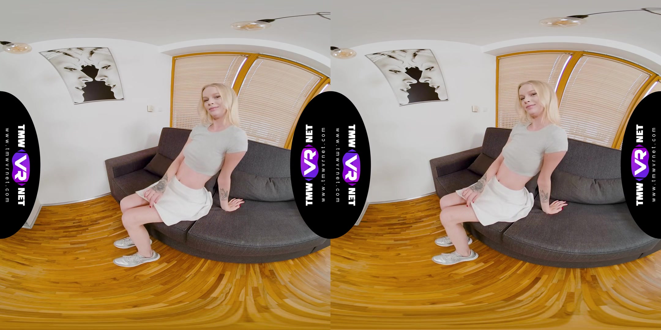 Hands Off While I Orgasm - Teasing Solo Blonde VR