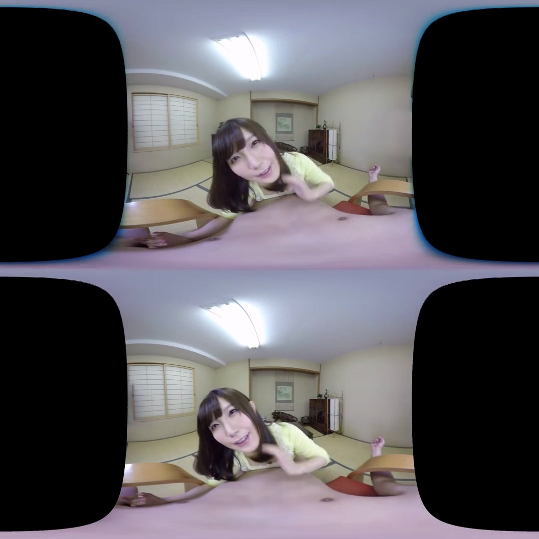 Gazing at the Virtual Blowjob; Cute Japanese MILF Oral POV