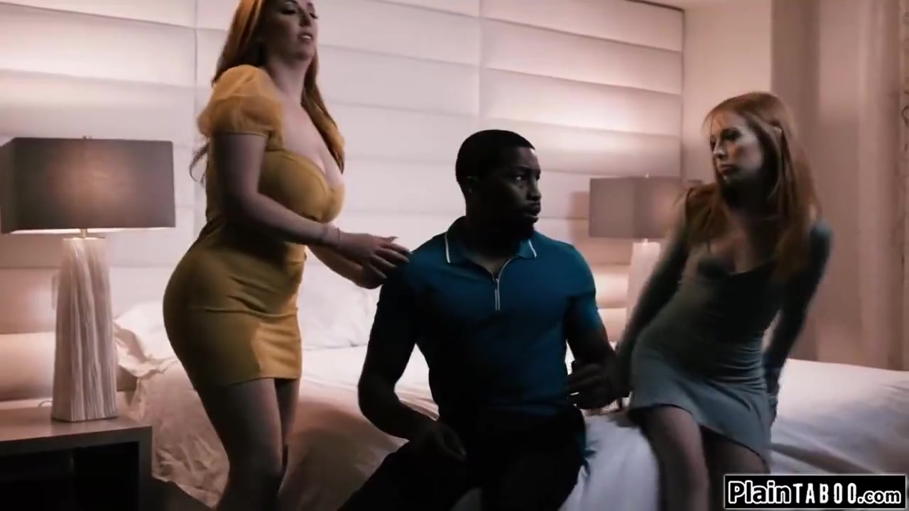 Lauren Phillips In Black Bf Shared By Small Tits Redhead Gf And Busty Stepmom