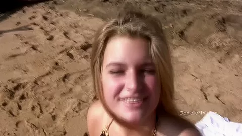 Fabulous pornstar in Amazing Dildos/Toys, Beach xxx clip