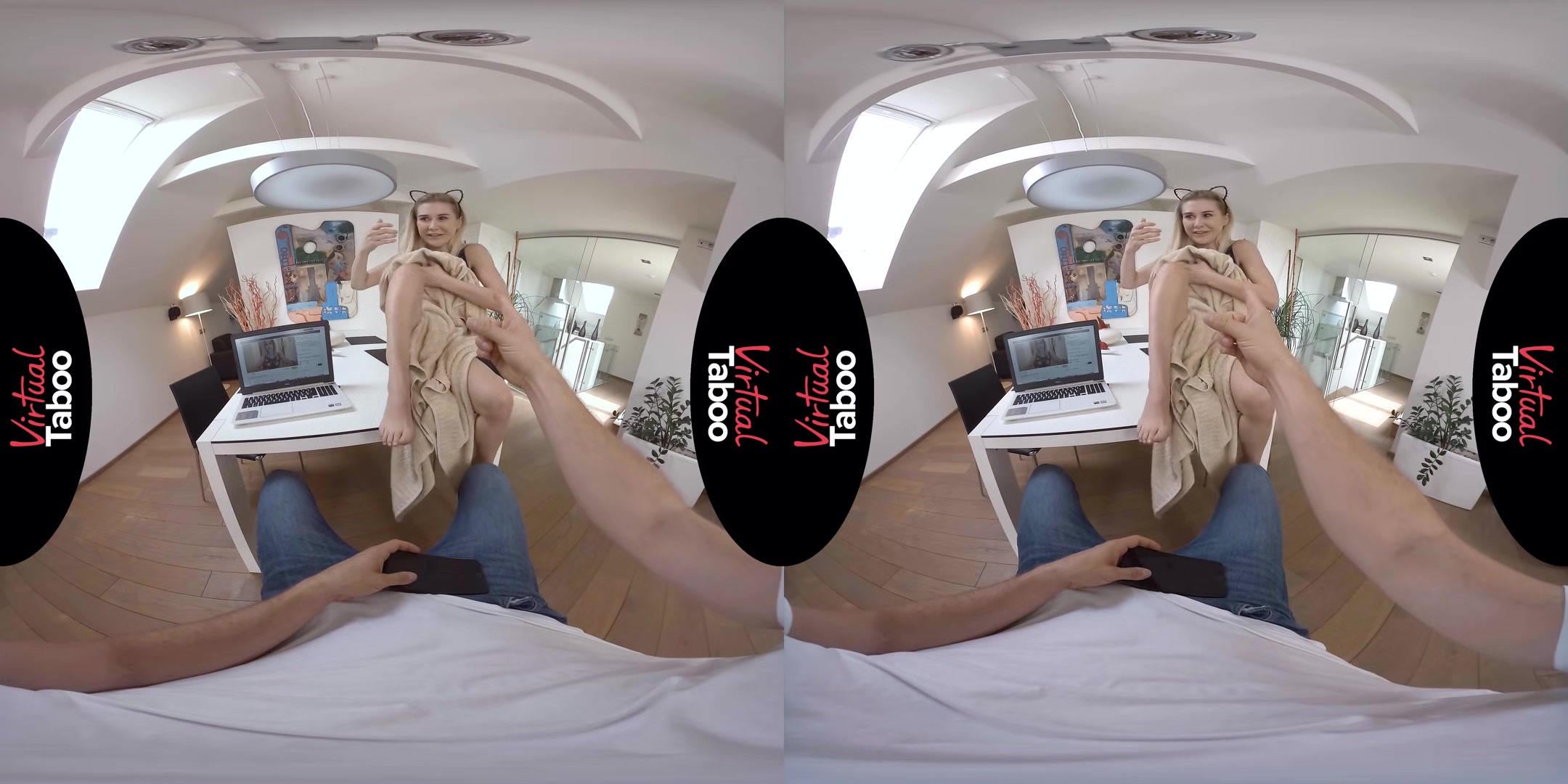 Madison McQueen VR Porn: Wow, Cam Whore In My Home - VirtualTaboo