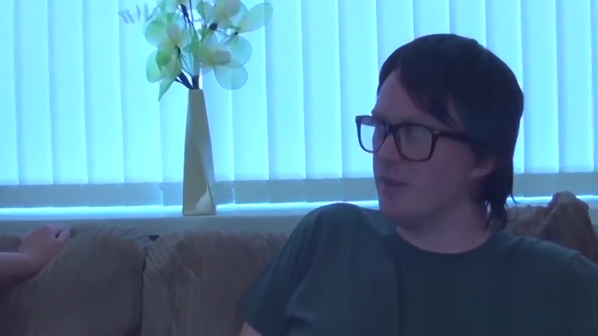 Mature British vixen sucks and fucks lucky nerd